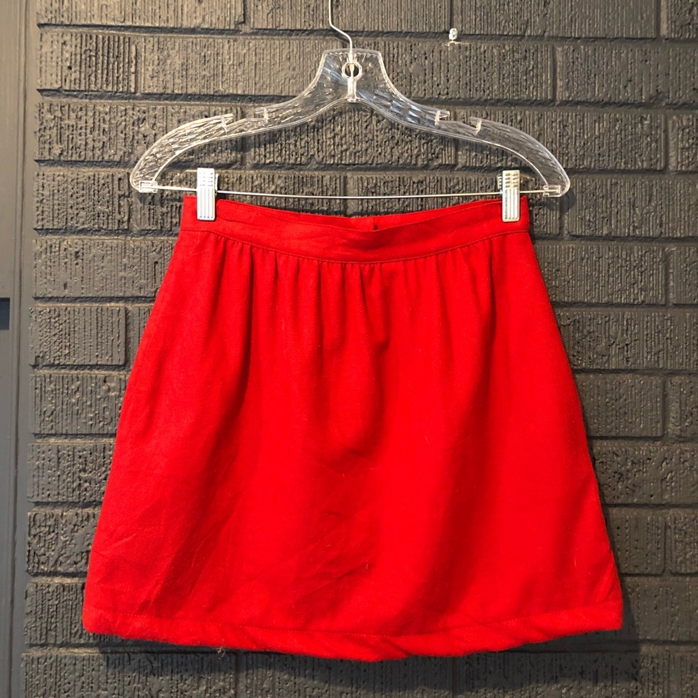 NWT Urban Outfitters Vintage Renewal Red Skirt